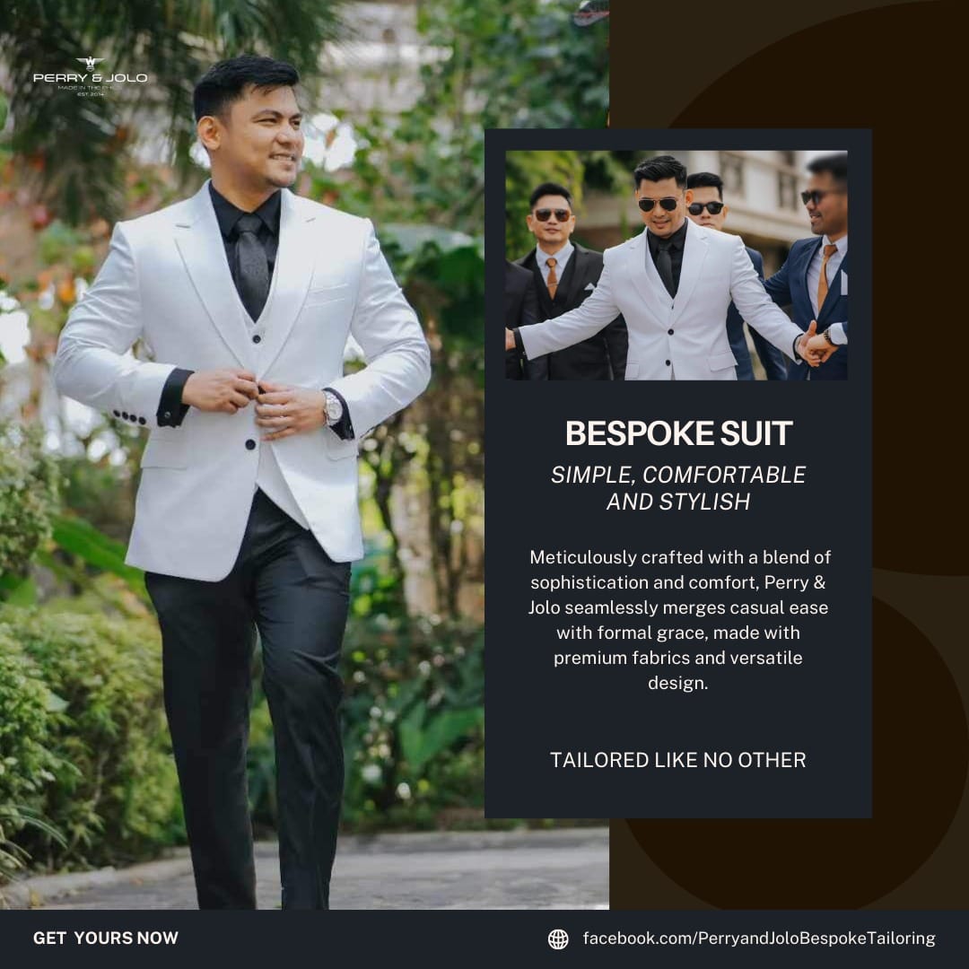 White Dinner Jacket: On his wedding day